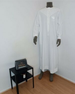 Qamis Assobi Blanc cassé