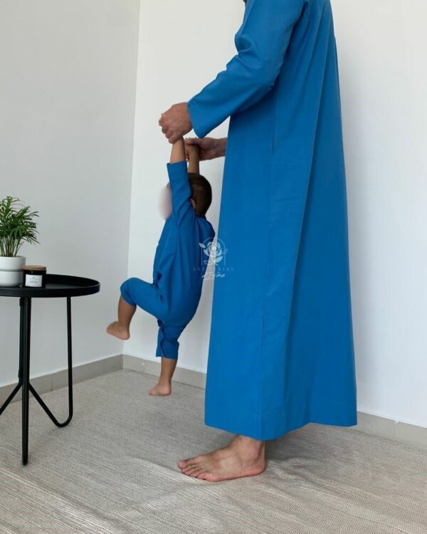 Qamis Assobi Bleu roi