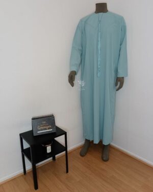 Qamis Assobi Bleu turquoise