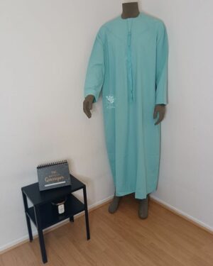 Qamis Assobi Vert Turquoise