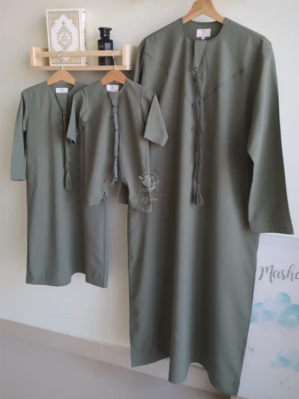Baby Qamis Kaki – Image 4