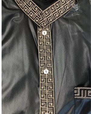 Qamis Bilal Noir Prestige