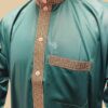 Qamis Bilal Vert Prestige